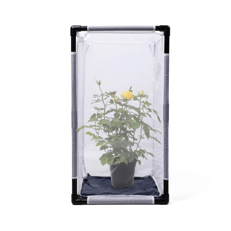RESTCLOUD 30" Large Monarch Butterfly Habitat Cage, Outdoor Insect Mesh Cage Terrarium 16.5" x 16.5" x 30" - Image 3