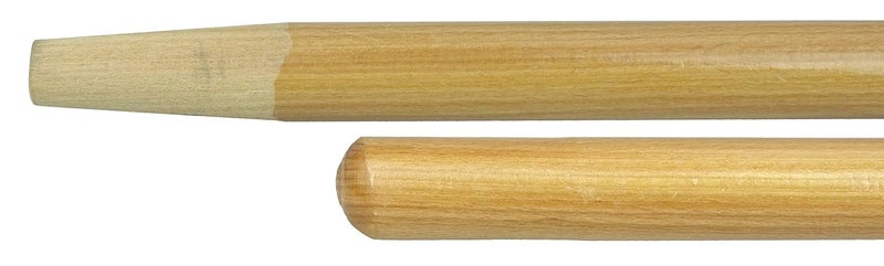 44574 48" Hardwood Handle, Tapered Wood Tip, 7/8" Diameter, Made in The USA (Pack of 12)