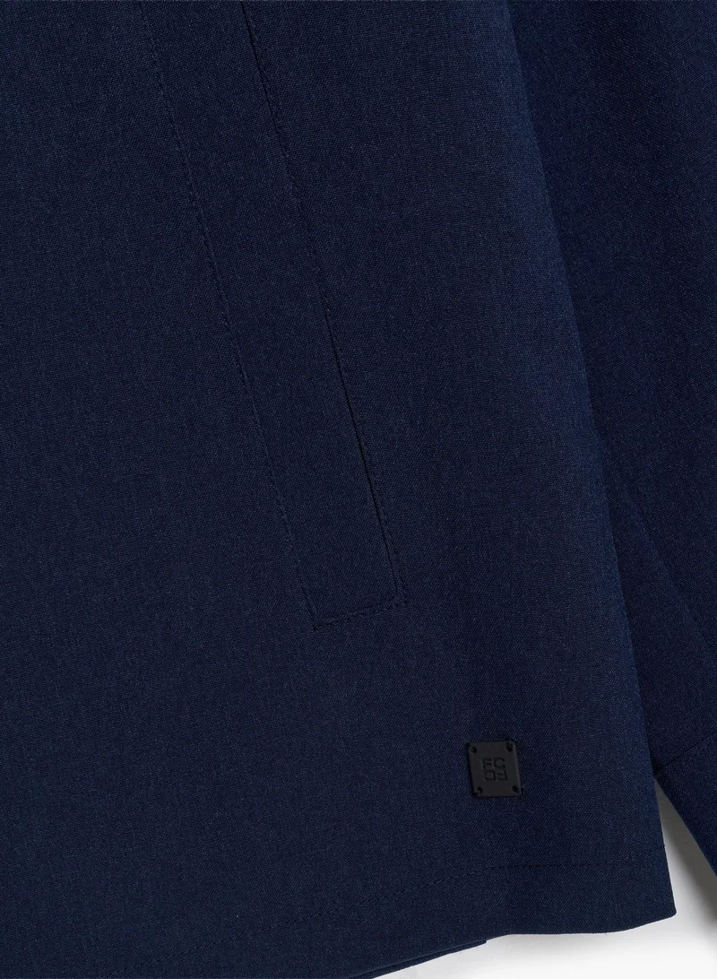 French Connection Navy Button Though Flap Chest for Men | Best Price UAE