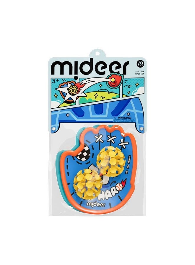 Mideer Suction Ball & Paddle Catch Game Set – 4 Piece Outdoor Toss & Catch Toy with Sticky Suction Balls, Hand Eye Coordination Sports Toy for Kids Indoor Outdoor Play Age 3+ - Image 1