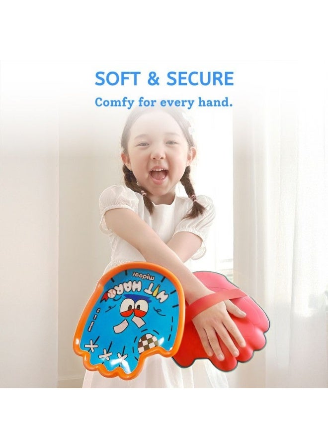 Mideer Suction Ball & Paddle Catch Game Set – 4 Piece Outdoor Toss & Catch Toy with Sticky Suction Balls, Hand Eye Coordination Sports Toy for Kids Indoor Outdoor Play Age 3+ - Image 2