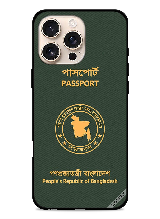 Covernex غطاء حماية آبل آيفون 16 برو جواز سفر بنغلاديش - Image 1