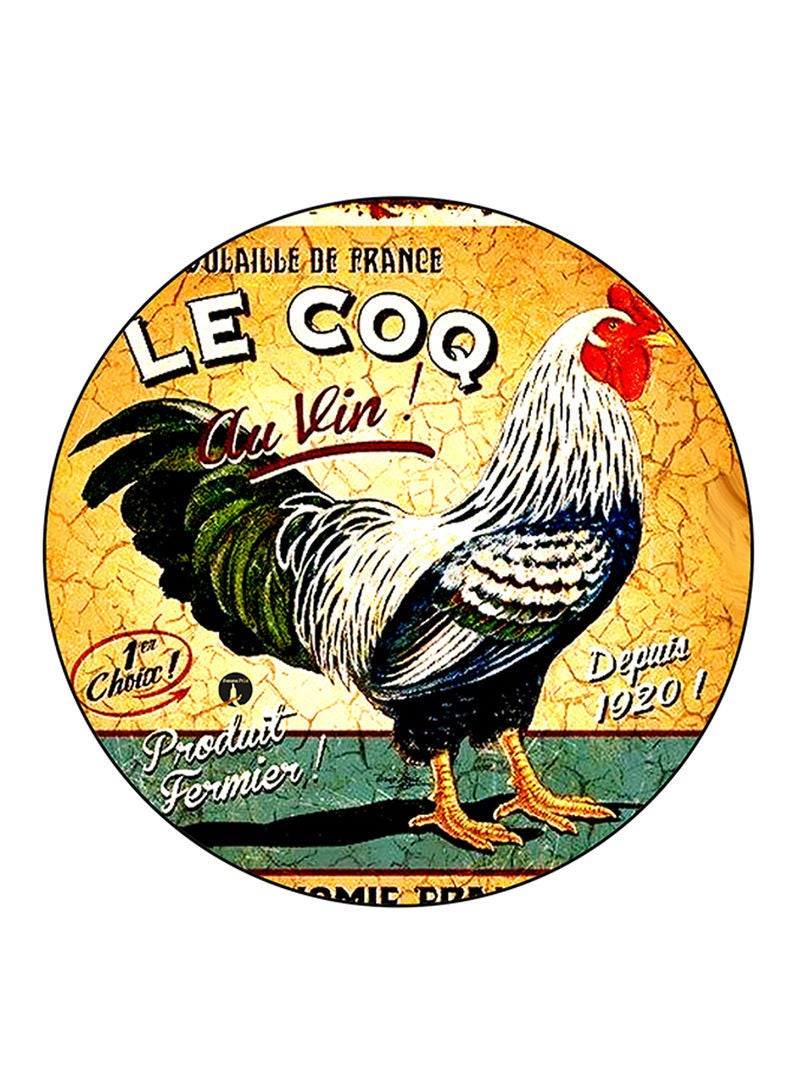 RKN Rooster Printed Fridge Magnet  Multicolour - Image 1