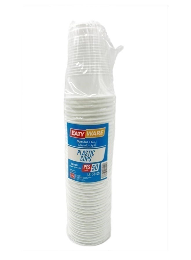 Disposable Plastic Cup, 50 Pcs, China
