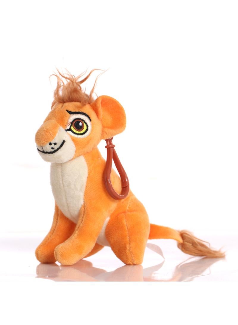 general Cartoon Anime Lion King Simba Plush Toy Gift Little Lion Doll Grab Machine Doll 12cm - Image 2