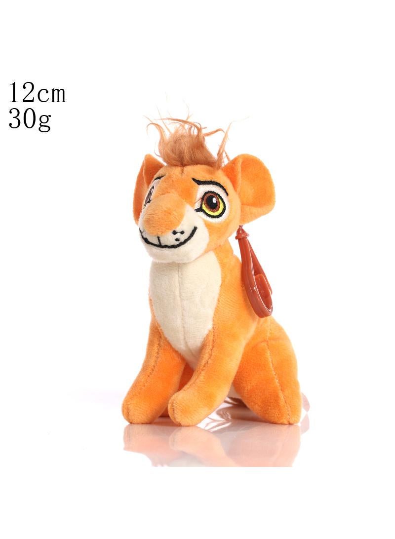 general Cartoon Anime Lion King Simba Plush Toy Gift Little Lion Doll Grab Machine Doll 12cm - Image 1