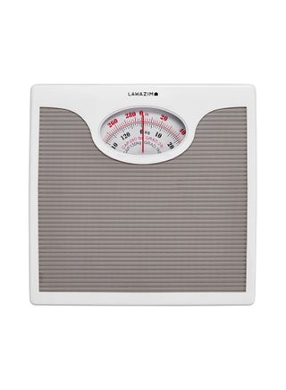 Body Scale -Gray- 130kg 280lb Capacity, Battery-Free Mechanical Weighing Scale, Easy-to-Read Dial, Non-Slip Textured Platform, Ideal for Families, Fitness Enthusiasts, Seniors, Daily Home Use - pzsku/Z8A71294AF710AAFA5E88Z/45/1741511955/680d25eb-a00e-4559-b711-946fb7f47459