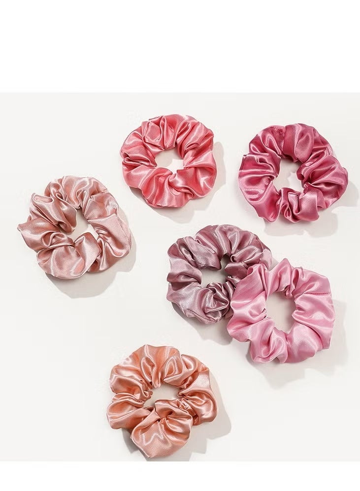 Gecomo 12-Piece Satin Hairbands Women Soft Elastic Hairbands Damage-Free Ponytail Holder Rubber Band Hair Accessories Gifts for Women Teenage Girls - Image 2