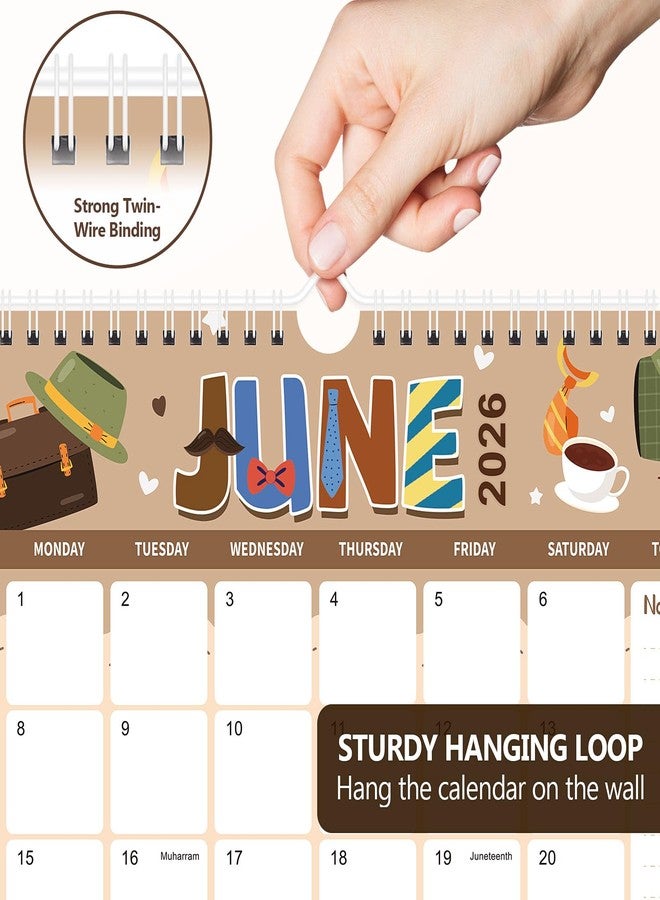 Zuozee 2026 Calendar, Wall Calendar 2026-2027, 24 Month Calendar from January 2026 to December 2027, 11" X 8.5", Monthly Calendar with Twin-Wire Binding, Perfect for Organizing at Home, Office & School - Image 4