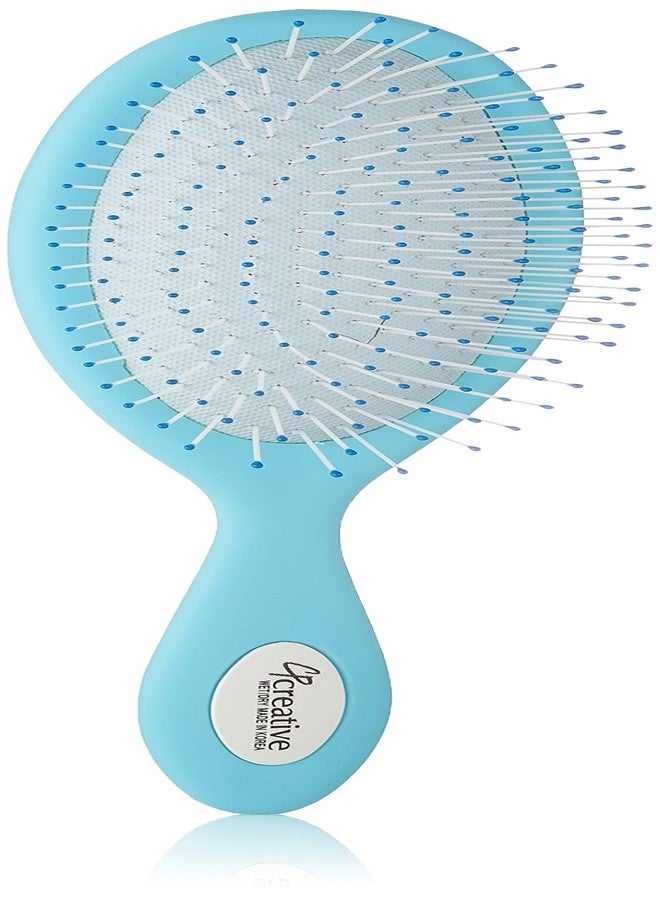 Creative Wet/Dry Detangling Hair Brush -Blue - Image 1