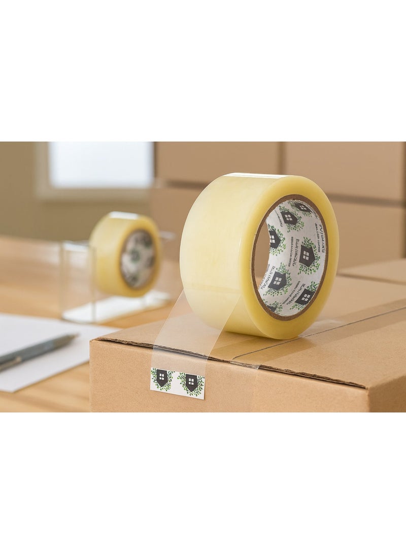 High Quality Transparent Tape 90 Yard 2 Pcs - Image 1