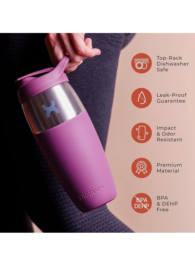 Promixx Pursuit Shaker Bottle - Stainless Steel - 950ml - Image 3