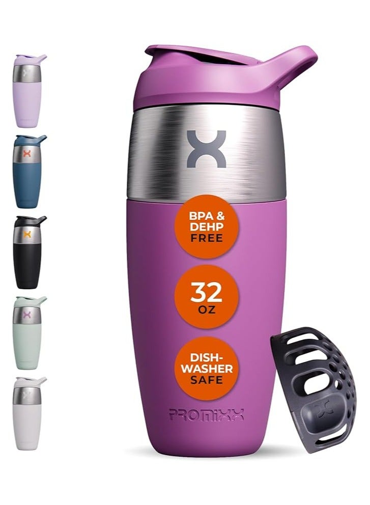 Promixx Pursuit Shaker Bottle - Stainless Steel - 950ml - Image 1