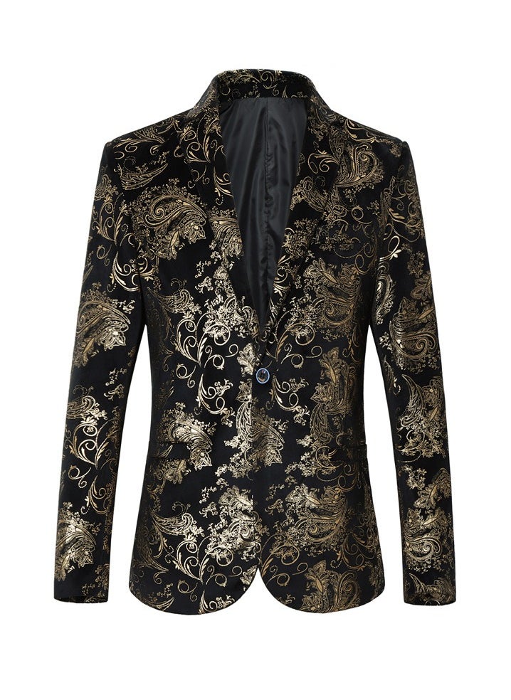 KUYING - New Fashionable Casual Suit Jacket - Image 1