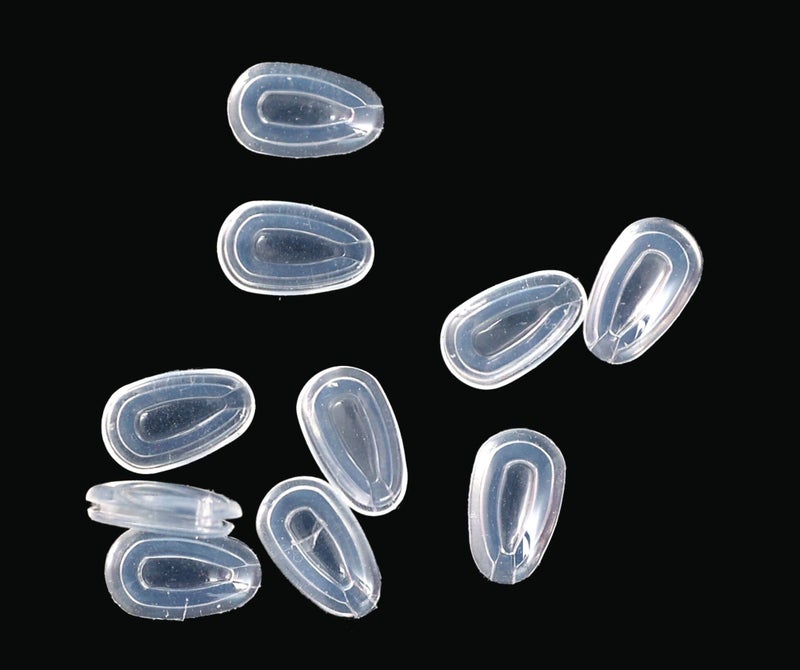 NicelyFit Clear Replacement Nose Piece Pads for Oakley Eye Glass Frames OX3122 OX5126 OX5115 OX5118 etc. - Image 3