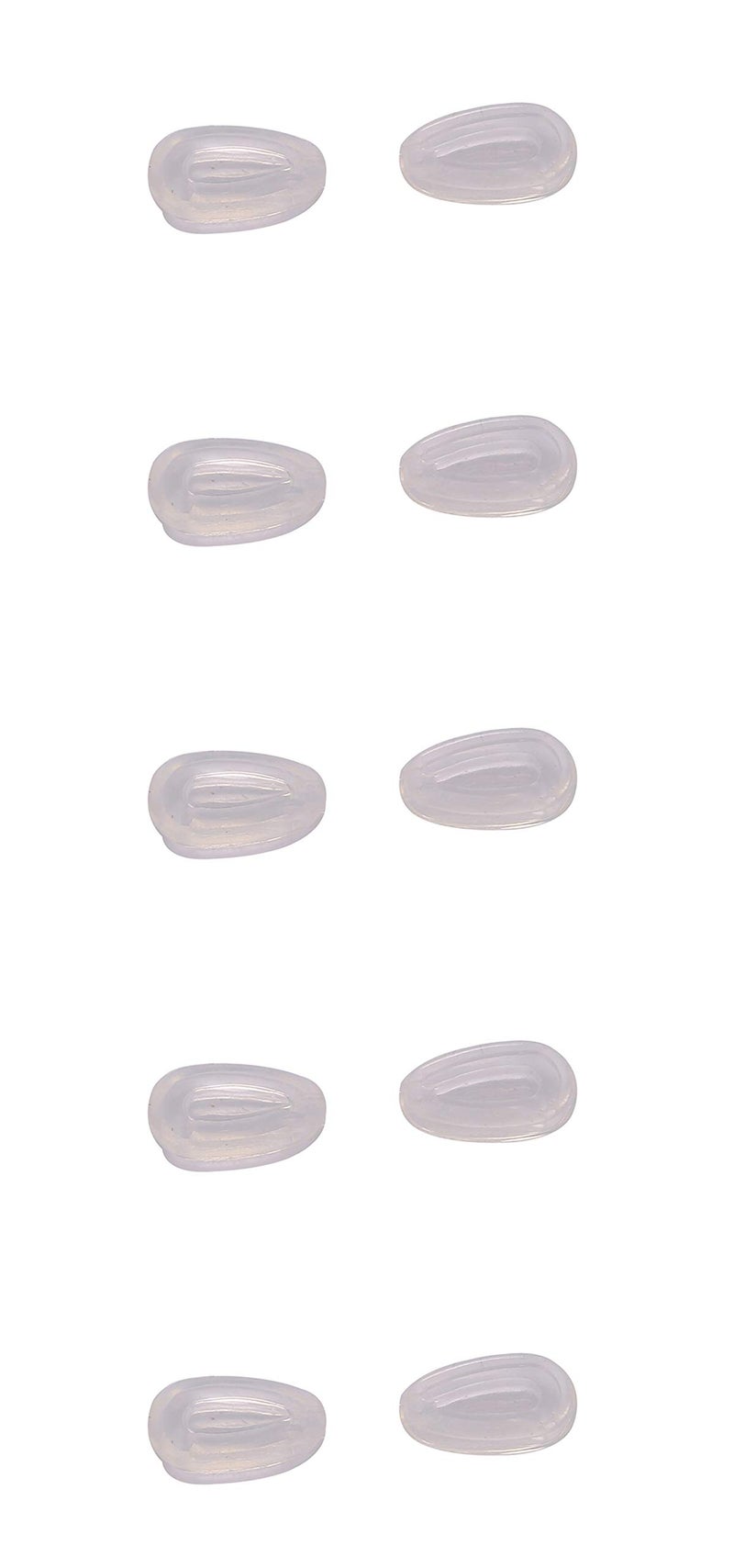 NicelyFit Clear Replacement Nose Piece Pads for Oakley Eye Glass Frames OX3122 OX5126 OX5115 OX5118 etc. - Image 1