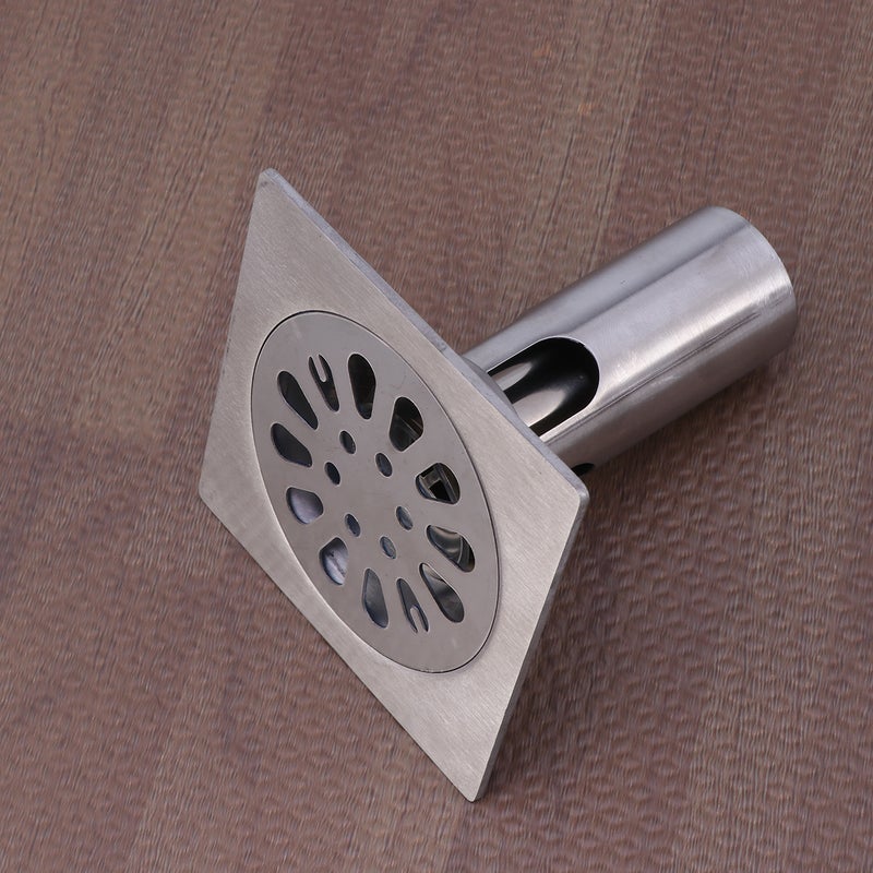 Fashion Bathroom Drain Cover Stainless Steel Shower Drain with Lid for Kitchen Bathroom(Random Pattern) - Image 5