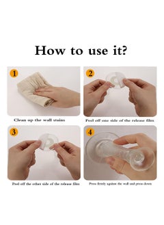 KASTWAVE 8 Pcs Door Stoppers, Silicone Door Stops Damage-Free with Durable Reusable Waterproof Rubber Door Stoppers for Heavy Duty Wall, No Need to Drill Collision Mute No Trace  - Image 5