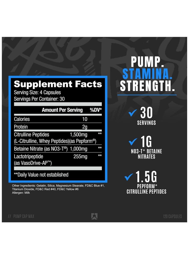RYSE - Blackout Pump Cap Max, 120 Capsules - Image 1