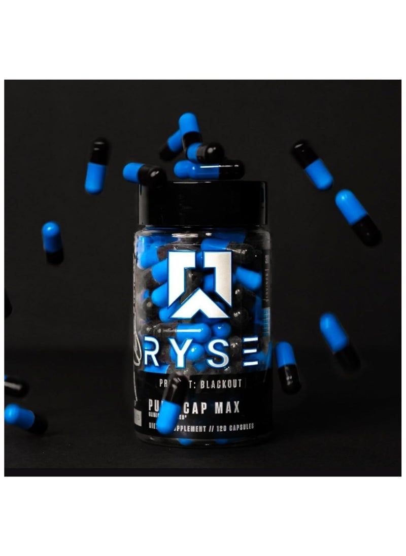 RYSE - Blackout Pump Cap Max, 120 Capsules - Image 1