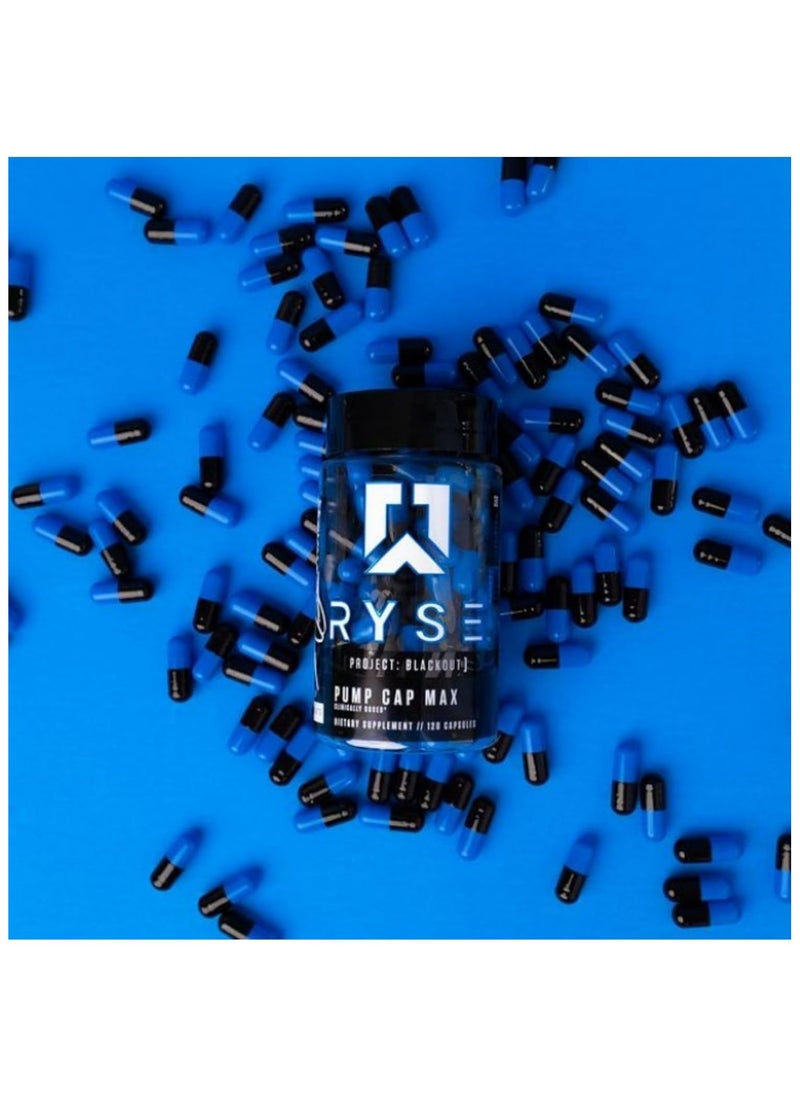 RYSE - Blackout Pump Cap Max, 120 Capsules - Image 1