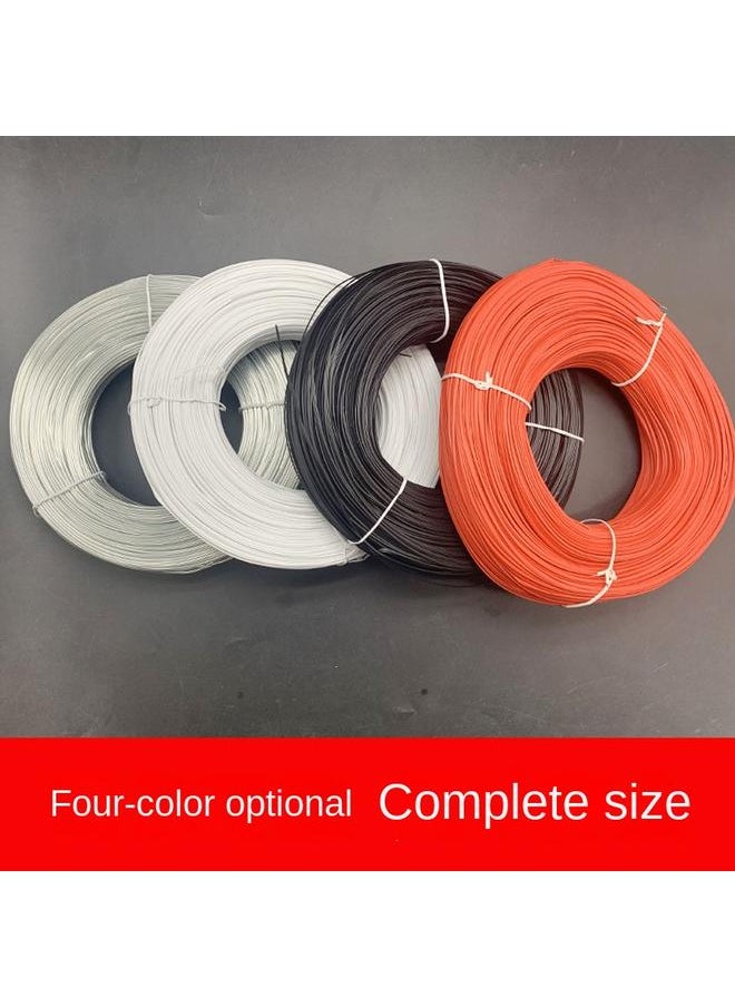 Bluejw Diameter 1.00mm Wrapping Iron Wire Wrapping Glue Binding Wire Binding Line 360 M Binding Belt Multicolor Postage  - Image 3