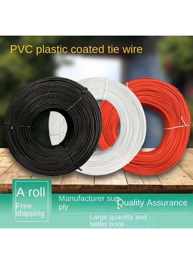 Bluejw Diameter 1.00mm Wrapping Iron Wire Wrapping Glue Binding Wire Binding Line 360 M Binding Belt Multicolor Postage  - Image 2