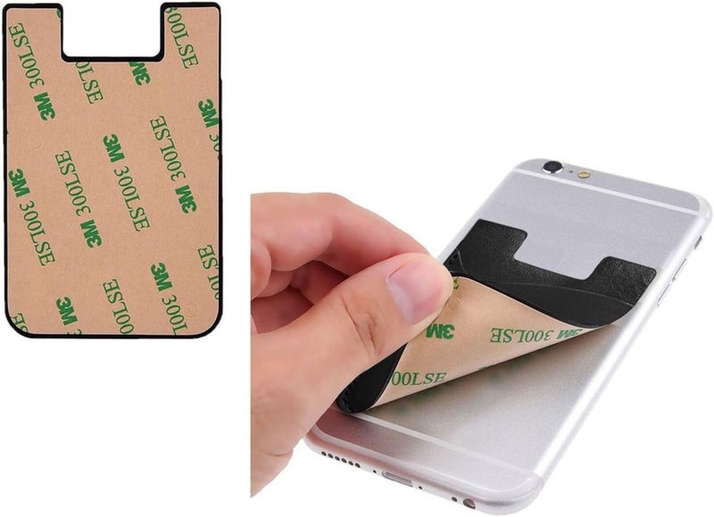 Bosnian Flag Map Luxury PU Leather Mobile Phone Card Holder Stylish Functional 2.4 * 3.5in - Image 3