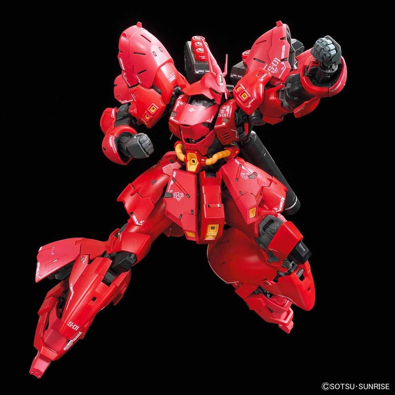 BANDAI SPIRITS بانداي هوبي RG 1/144 #29 سزابى "هجوم شار" ، أحمر ، 0.5 لتر - Image 4