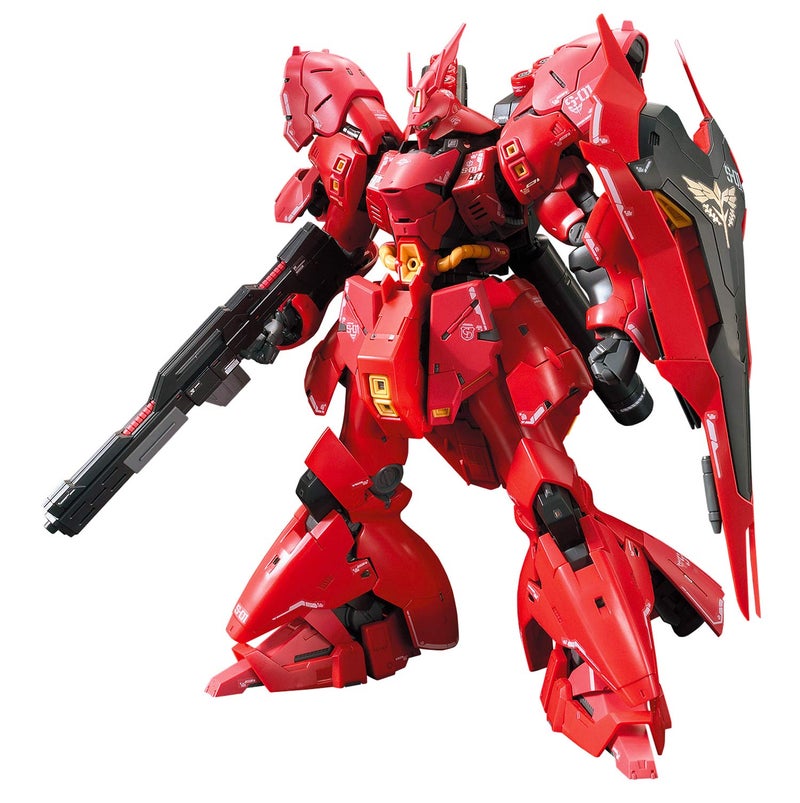 BANDAI SPIRITS بانداي هوبي RG 1/144 #29 سزابى "هجوم شار" ، أحمر ، 0.5 لتر - Image 1