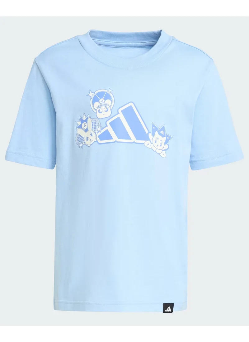 Adidas Kids Anime Pets Graphic T-Shirt
