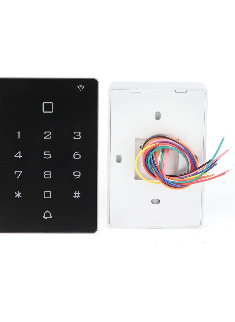 Remote WIFI Access Control, Access Control Remote, 13.56MHZ Card Unlock Password WG26 34 Lighted Keyboard with Multifunctional Design for Reliable Daily Home Office Security