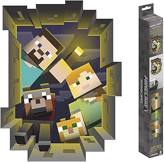 Trends International Trends International Minecraft Caved in - ROOMSCAPES Poster Decal 18x24, Multicolor  - Image 1