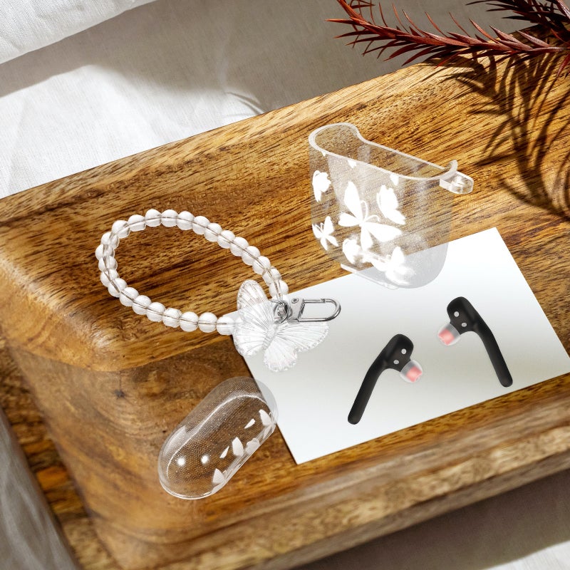 Earbuds Case Earbuds Shell Beaded Chain Earbuds Cover Compatible with Airpods 1 2 Generation - Image 5