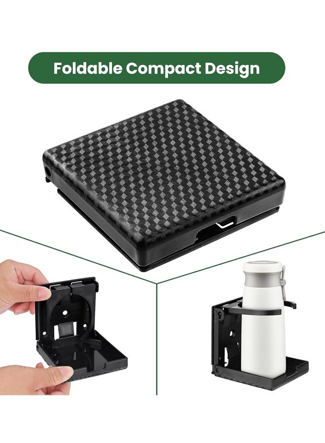 2PCS Adjustable Folding Cup Holder with Screws, Fit Most Size Mugs Bottle, for Truck RV Van Boat Camper Caravan Marine - Image 3
