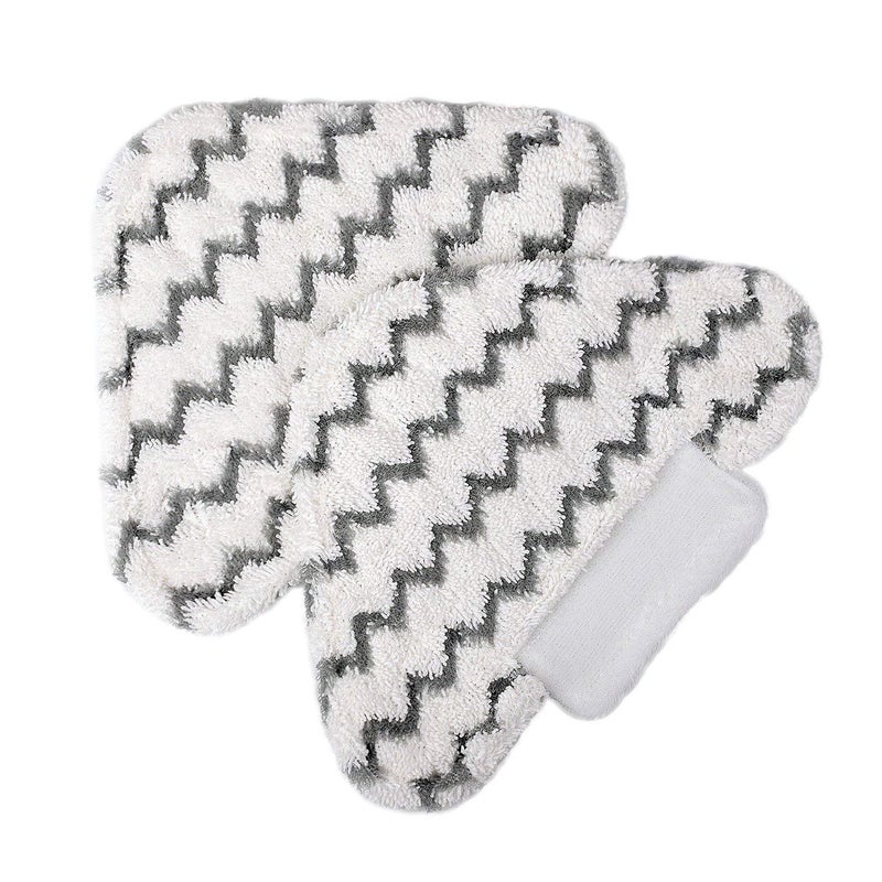 Meriton Washable Steam Mop Pads Triangle Replacement Cleaning Pads Fits Shark LiftAwayGenius Hard Floor Steam Pocket Mop S3973D S3973 S5003D S6002 2 Pack