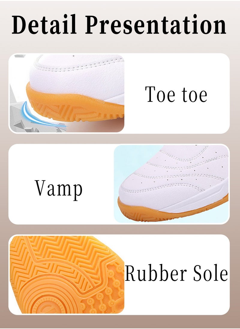 Men's Outdoor Badminton Shoes, Lightweight, Anti-Slip, Shock Absorption, Breathable Sports Sneakers