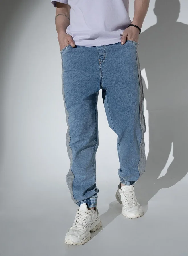 Hubberholme Light Blue Jeans For Men