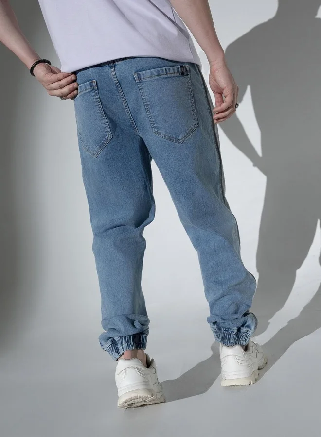 Hubberholme Light Blue Jeans For Men