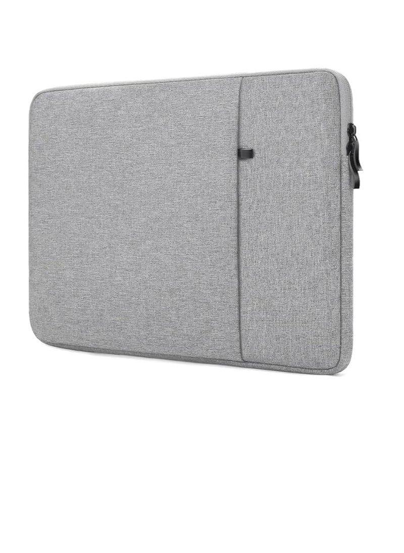 Generic 13-Inch Laptop Sleeve Case for 2022 MacBook Air 13.6 inch with Apple M2 Chip and 2022 MacBook Pro 13.3 inch with Apple M2 Chip Accessory Traveling Carrying Canvas Bag Cover Simple Case (Grey)  - Image 1