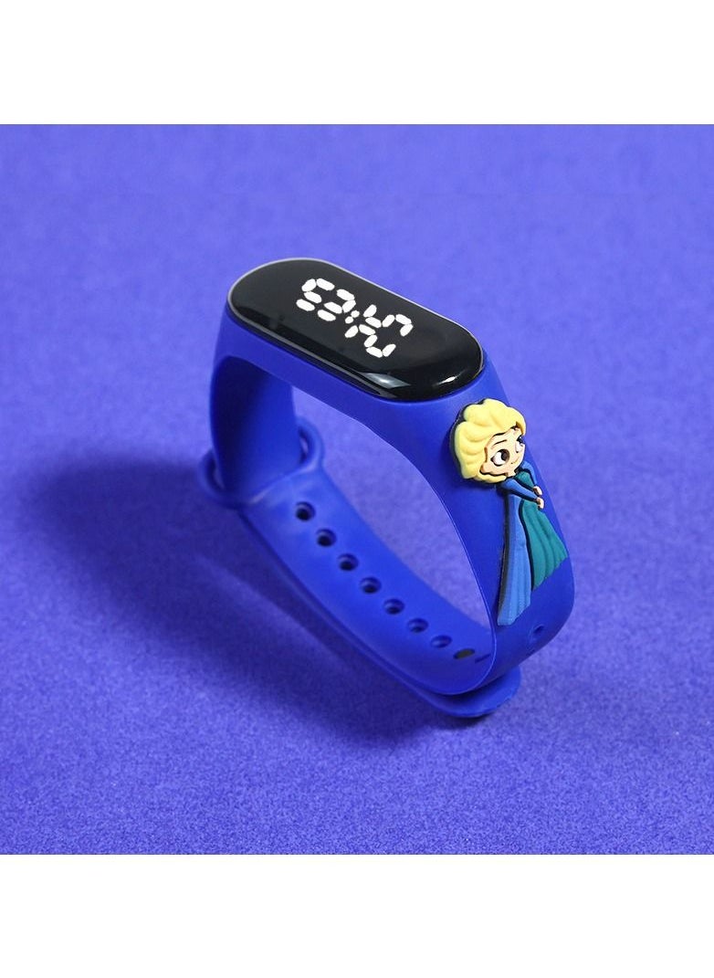 Generic - Kids' Water Resistant Silicone Digital Watch 6PCS - Image 1