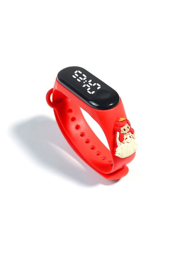 Generic - Kids' Water Resistant Silicone Digital Watch 6PCS - Image 1