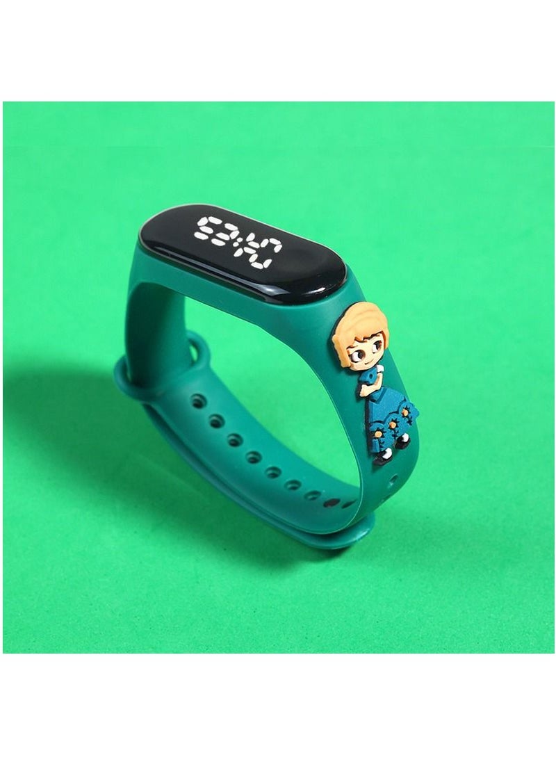 Generic - Kids' Water Resistant Silicone Digital Watch 6PCS - Image 1