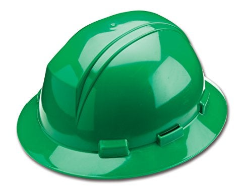 PIP Dynamic Kilimanjaro Full Brim Hard Hat, HDPE Shell, Type 1, Class E, 4-Point Suspension, Wheel Ratchet Adjustment, Dark Green (280-HP641R-04) - Image 5