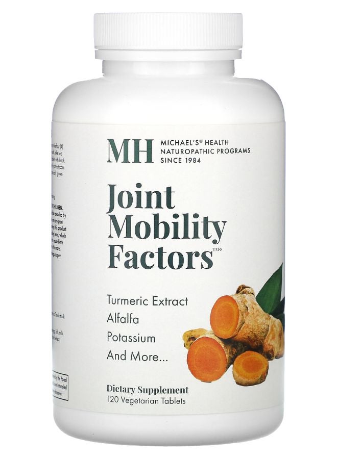Michael's Naturopathic Joint Mobility Factors 120 Vegetarian Tablets - Image 2