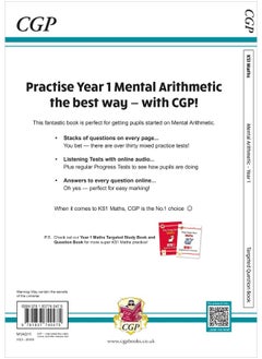 New KS1 Maths Year 1 Mental Arithmetic Targeted Question Book (incl. Online Answers & Audio Tests)  - Image 2