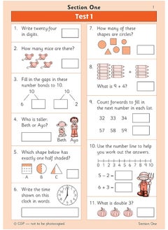 New KS1 Maths Year 1 Mental Arithmetic Targeted Question Book (incl. Online Answers & Audio Tests)  - Image 4