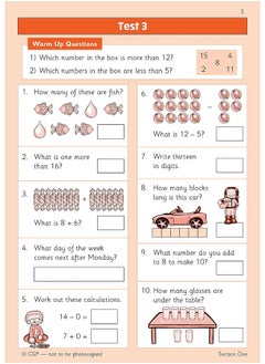 New KS1 Maths Year 1 Mental Arithmetic Targeted Question Book (incl. Online Answers & Audio Tests)  - Image 5