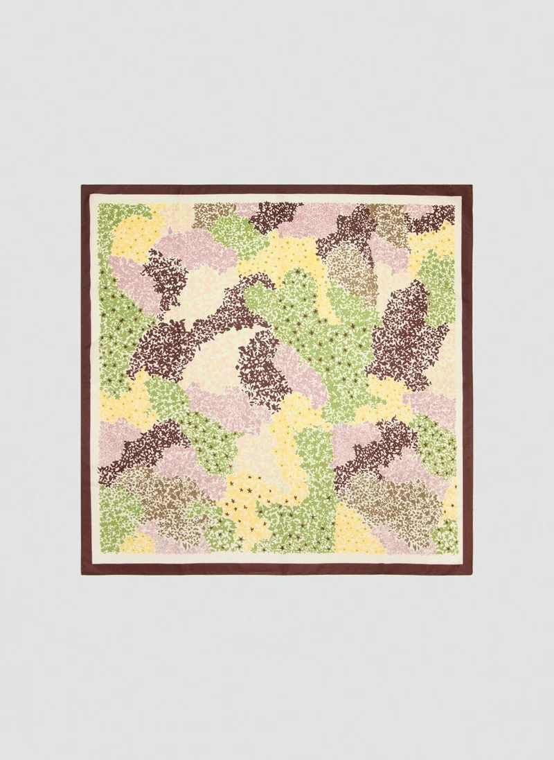 مانجو Floral print scarf