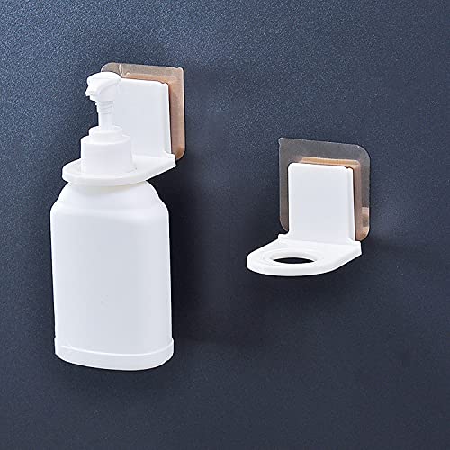 NGEL Bottle Rack Hook, Self Adhesive Wall Mounted Shampoo Holder Hook, Shower Gel Bottle Rack Hanger(Pack of 2) - Image 1
